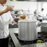 THERMALLOY Aluminum Stock Pot, 16 qt - Versatile and Durable Cookware for Your Kitchen