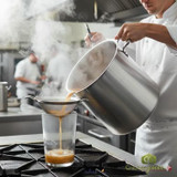 Thermalloy Stainless Steel 40 qt Stock Pot - Professional-Grade Cookware for Large Batch Cooking
