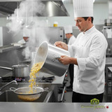 THERMALLOY Aluminum Stock Pot, 20-Quart - Versatile and Durable Cookware for Large Batches