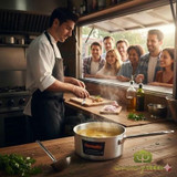 THERMALLOY Aluminum Sauce Pan - Professional-Grade Cookware