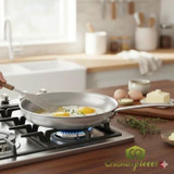 Aluminum Fry Pan, 10-Inch - Versatile and Reliable Cookware