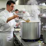 THERMALLOY Heavy Duty Aluminum Stock Pot, 60-Quart - Versatile and Reliable