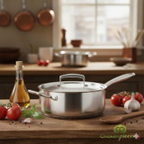 2L Deep Sauce Pan Cover - Perfect Fit and Heat Retention