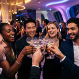 Spiegelau 12/Case Perfect Serve 8 oz. Coupe Glass-Chicken Pieces