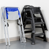 Koala Kare White and Blue Assembled Infant Seat Kradle - Safe and Cozy- CHICKEN PIECES