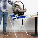 Koala Kare White and Blue Assembled Infant Seat Kradle - Safe and Cozy- CHICKEN PIECES