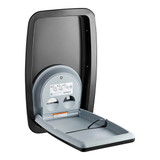 Koala Kare Vertical Recess Mount Matte Black Stainless Steel Baby Changing Station - Stylish and Durable- CHICKEN PIECES