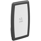 Koala Kare Gray Vertical Wall Mounted Baby Changing Station with Stainless Steel Inset - Sleek and Space-Saving- CHICKEN PIECES