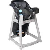 Koala Kare KidSitter Grey Assembled Convertible Plastic High Chair with Black Seat - Versatile and Ready-to-Use- CHICKEN PIECES