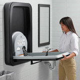 Koala Kare Vertical Surface-Mounted Matte Black Stainless Steel Baby Changing Station - Stylish and Durable- CHICKEN PIECES Koala Kare Vertical Surface-Mounted Matte Black Stainless Steel Baby Changing Station - Stylish and Durable- CHICKEN PIECES