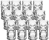 Anchor Hocking 10024 Screaming Tiki 16 oz. Cooler Glass - 24/Case -Chicken Pieces