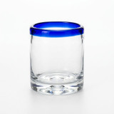 Libbey Aruba 10 oz. Cobalt Accent Rocks Glass Set - 12/Case-Chicken Pieces