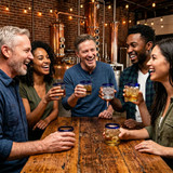 Libbey Aruba 10 oz. Cobalt Accent Rocks Glass Set - 12/Case-Chicken Pieces