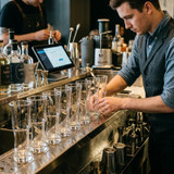 Libbey Napoli Grande 15.5 oz. Elevated Cocktail Glass Set - 12/Case-Chicken Pieces