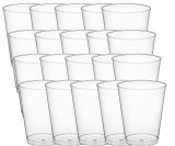 Chicken Pieces CP 7 oz. Clear Disposable Plastic Tumbler - 20/Pack | Convenient Drinkware for Any Occasion 