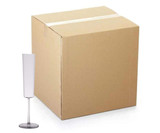 Fineline Renaissance 7 oz. Clear Plastic 1-Piece Champagne Flute - 72/Case-Chicken Pieces