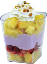  Fineline Tiny Temptations 5.4 oz. Tiny Tumblers Clear Plastic Cup - 200/Case 