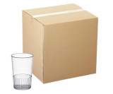  Fineline Quenchers 1.5 oz. Clear Hard Plastic Shooter Glass - 500/Case 
