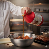 Wright's BBQ Hickory Liquid Smoke Marinade - 1 Gallon/3.78L (Case of 4)- chicken pieces