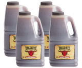  Bull's-Eye 1 Gallon Honey Smoke BBQ Sauce - 4/Case | Sweet and Smoky Barbecue Flavor 