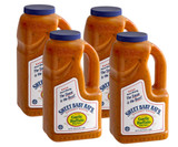 Sweet Baby Ray's Garlic Buffalo Wing Sauce 0.5 Gallon - 4/Case | Savory Garlic Infusion for Perfect Wings- Chicken Pieces
