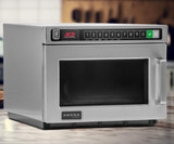 Amana Heavy-Duty Stainless Steel Commercial Microwave - 120V, 1000W | Efficient Cooking for Professional Kitchens