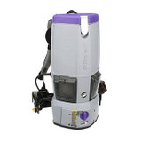 ProTeam GoFree Flex Pro II 12 Ah 6 Qt. Cordless Backpack Vacuum with ProBlade Hard Surface & Carpet Tool Kit | Cordless Convenience and Efficient Cleaning