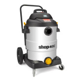 Shop-Vac 16 Gallon 6.0 Peak HP Carted Stainless Steel Wet Dry Vacuum with Tool Kit