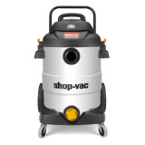 Shop-Vac 16 Gallon 6.0 Peak HP Carted Stainless Steel Wet Dry Vacuum with Tool Kit
