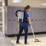 ProTeam Super Coach Pro 10 Qt. Backpack Vacuum with 106841 18" Sidewinder Carpet Kit - 120V