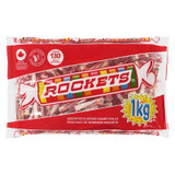Regal Rockets Candy Rolls | Classic Sweet Treat | 130-Rolls, 1 kg/2.2lbs Pack-chicken pieces