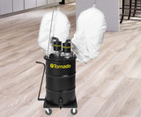 Tornado 55 Gallon Dual Venturi Air Wet/Dry Industrial Vacuum with External Filter - Powerful Cleaning and Superior Filtration for Industrial Environments