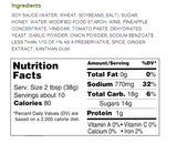 KIKKOMAN Kikkoman 5 lb. Teriyaki Baste & Glaze with Honey & Pineapple - 6/Case - CHICKEN PIECES