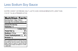 KIKKOMAN Kikkoman Traditionally Brewed Less Sodium Soy Sauce Dispenser 5 fl. oz. Bottle - 12/Case - Enjoy Authentic Flavor with Reduced Sodium