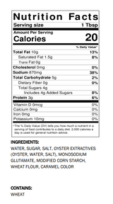 LEE KUM KEE Lee Kum Kee Panda Brand 5 lb. Oyster Flavored Sauce - 6/Case - Authentic Umami Enhancer