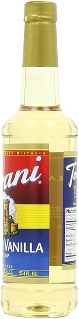 CHICKEN PIECES - Torani French Vanilla Flavoring Syrup Plastic 750 mL Bonus Squeeze Pump