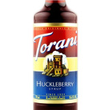 CHICKEN PIECES - Torani Huckleberry Flavoring Syrup Plastic 750 mL Bonus Squeeze Pump