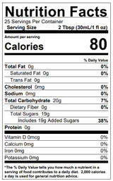 CHICKEN PIECES - Torani Huckleberry Flavoring Syrup Plastic 750 mL Bonus Squeeze Pump