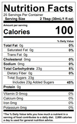 CHICKEN PIECES - Torani Irish Cream Flavoring Syrup Plastic 750 mL Bonus Squeeze Pump