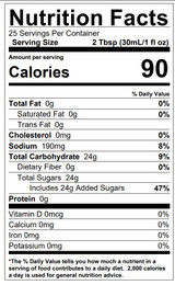 CHICKEN PIECES - Torani Kettle Corn Flavoring Syrup Plastic 750 mL Bonus Squeeze Pump