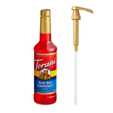 CHICKEN PIECES - Torani Ruby Red Grapefruit Flavoring Syrup Plastic 750 mL Bonus Squeeze Pump