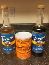 torani Torani Sugar-Free Chocolate Macadamia Nut Flavoring Syrup Plastic 750 mL Bonus Squeeze Pump