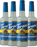 torani Torani Sugar-Free Peppermint Flavoring Syrup Plastic 750 mL Bonus Squeeze Pump
