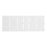 Chicken Pieces CP NSF Chrome Wire Security Cage - 24" x 60" x 61" | Secure Storage Solution