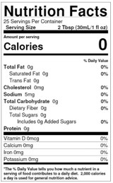 torani Torani Sugar-Free Orange Flavoring Syrup Plastic 750 mL Bonus Squeeze Pump - chicken pieces