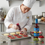 torani Torani Sugar-Free Red Raspberry Flavoring Syrup Plastic 750 mL Bonus Squeeze Pump - chicken pieces
