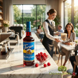 torani Torani Sugar-Free Red Raspberry Flavoring Syrup Plastic 750 mL Bonus Squeeze Pump - chicken pieces