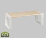 Cal-Mil Blonde 7" x 20" x 7" Maple Wood Riser | Vertical Space-Saving Display for Appetizers