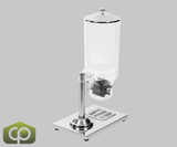 Chicken Pieces CP 8 Liter Single Canister Cereal Dispenser - Effortless and Mess-Free Cereal Service
