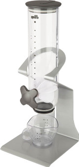 Zevro KCH SmartSpace Countertop 3 Liter Single Canister Dry Food Dispenser - Freshness Preserved